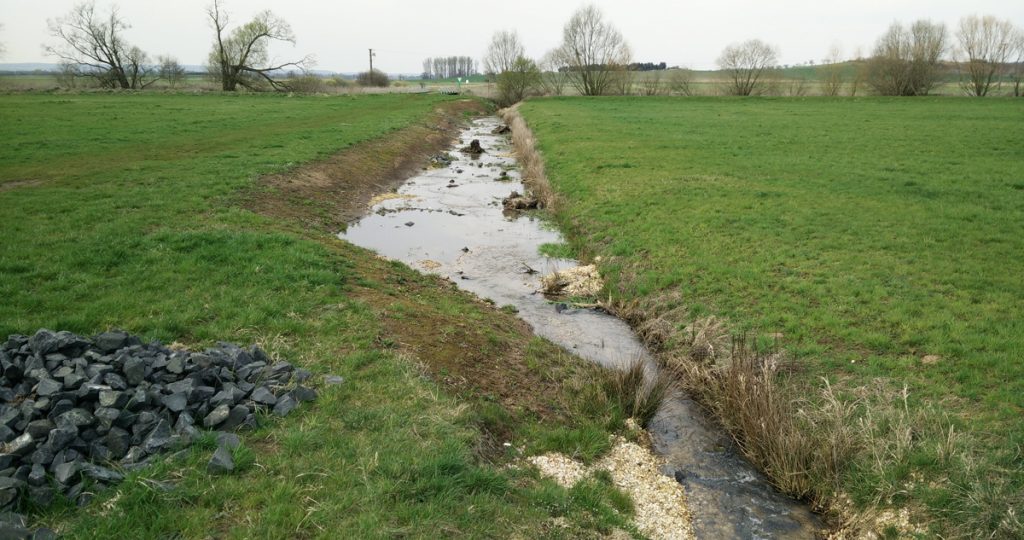 Pohlheimer Bach - April 2016: Hochwasser